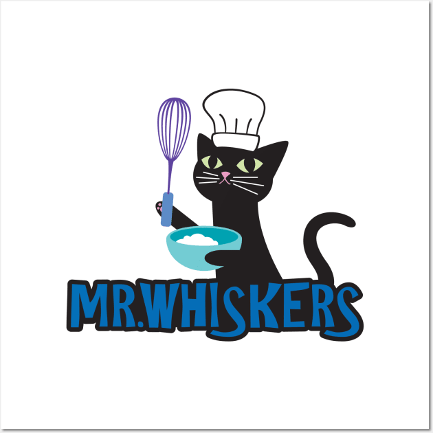 Mr. Whiskers Wall Art by Monkopotamus